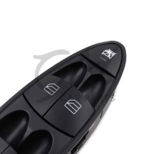 Comutador Vidros Condutor Mercedes-Benz Classe E CLS W211 W219 2003-2009 S/Cromado - Image 4