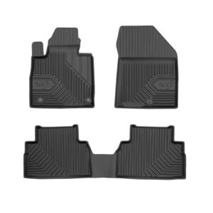 PACK 3 TAPETES BORRACHA NO.77 HYUNDAI SANTA FE IV 2018-2023 - Image 1