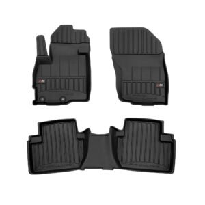 PACK 3 TAPETES BORRACHA PRO-LINE MITSUBISHI OUTLANDER II 2006-2012 - Image 1