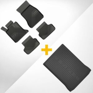 PACK TAPETES INTERIORES NO.77 + MALA DRYZONE BMW SÉRIE 5 G30 SEDAN 2017-2023 - Image 1