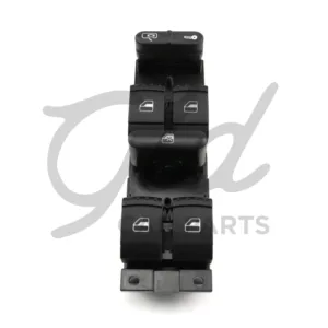 COMUTADOR VIDROS CONDUTOR VOLKSWAGEN GOLF JETTA PASSAT SEAT LEON SKODA FABIA - 1996-2017 - 1GD959857B - Image 2