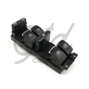 COMUTADOR VIDROS CONDUTOR VOLKSWAGEN BORA GOLF PASSAT SEAT LEON 1997-2006 - 18G959857B - Image 1