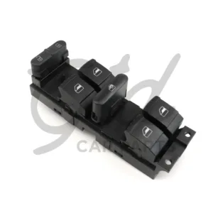 COMUTADOR VIDROS CONDUTOR VOLKSWAGEN BORA GOLF PASSAT SEAT LEON 1997-2006 - 18G959857B 10 PINOS - Image 1