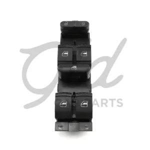 COMUTADOR VIDROS CONDUTOR VOLKSWAGEN BORA GOLF PASSAT SEAT LEON 1997-2006 - 18G959857B 10 PINOS - Image 2