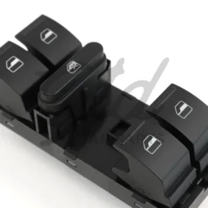COMUTADOR VIDROS CONDUTOR SKODA FABIA OCTAVIA SUPERB YETI 2004-2015 - 1Z0959857 VERMELHO - Image 4